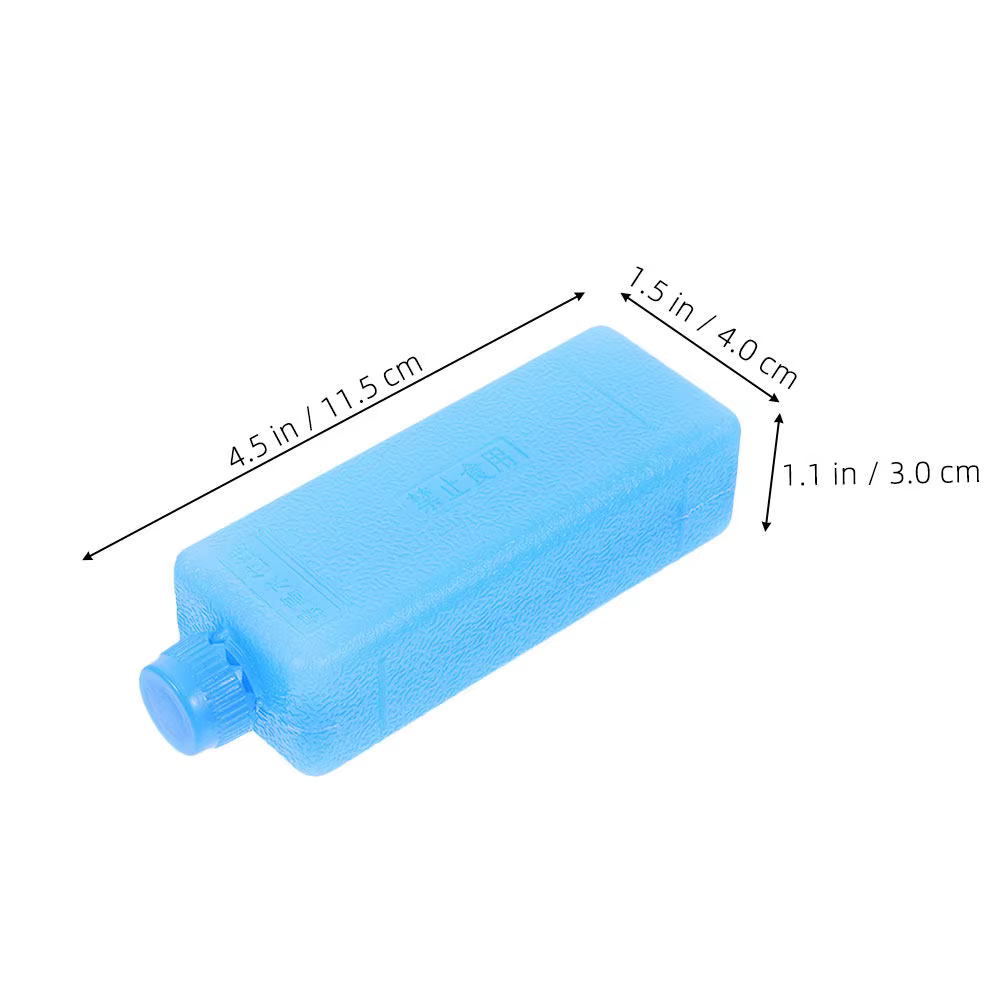 Boîtes de cristaux de glace pour climatiseur, 12 pièces, paquets froids réutilisables, refroidissement rapide, paquets de glace portables pour la maison, le bureau et les voyages