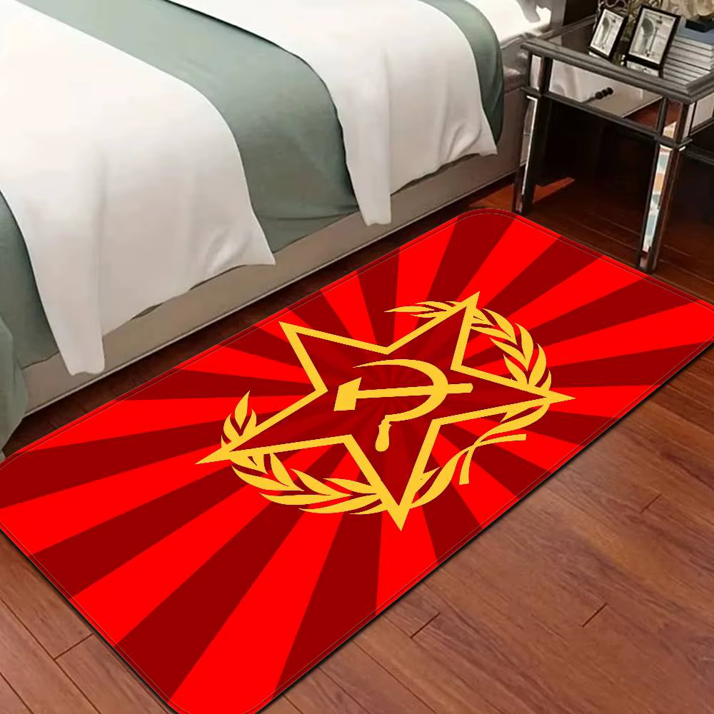 CCCP urss soviétique couloir tapis lavable antidérapant salon canapé chaises zone
