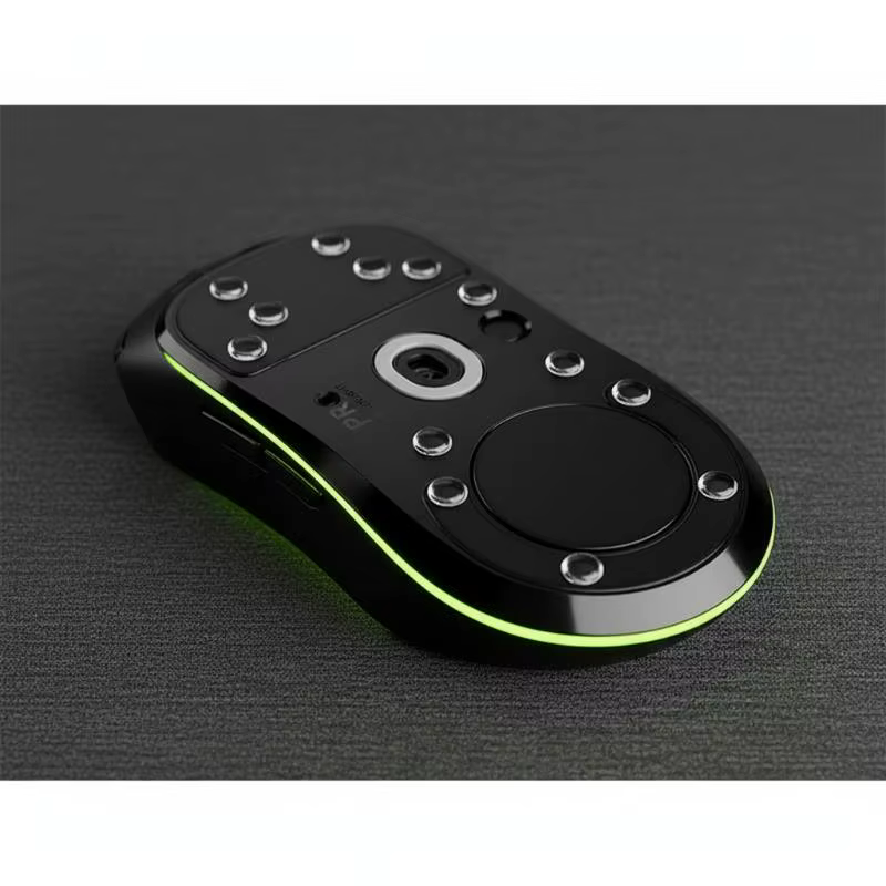 Patins de souris en verre, 1 paquet, points universels DIY, autocollants à faible friction pour une performance fluide de la souris, pour le jeu et le bureau