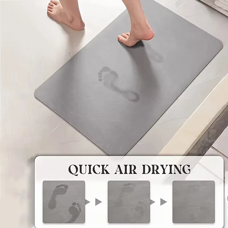 Tapis de cuisine long en terre de diatomée