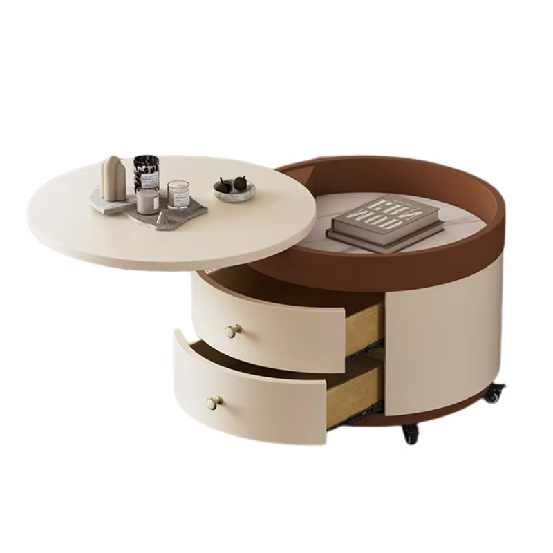 Style Table basse Unique Design italien Tables basses modernes élégantes rangement De luxe Mesa De Centro Sala meubles De salon