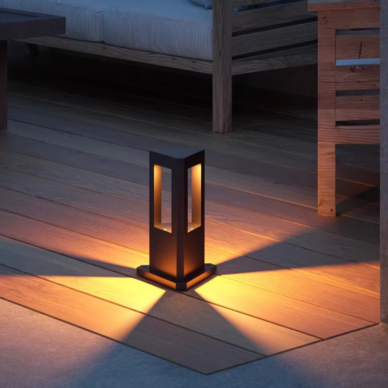 Lampe de pelouse étanche extérieure paysage cour ingénierie lampe extérieure maison lumière jardin Villa décoration lampadaire