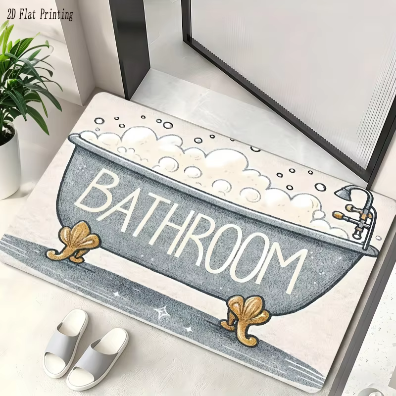 VIKAMA – tapis de sol de salle de bain antidérapant