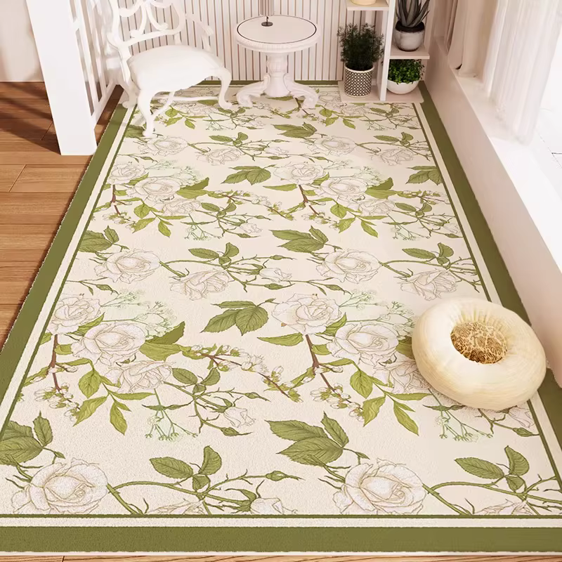 Tapis de salon lavable en machine