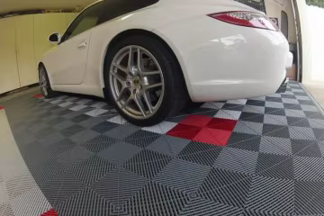 Carrelage en vinyle imbriqué imperméable d'épaisseur de 1.8CM