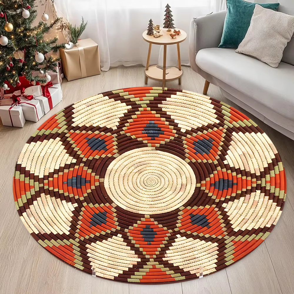 Tapis circulaire de Style marocain