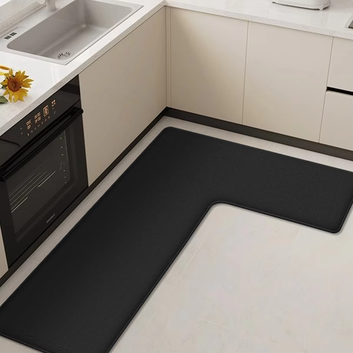 Tapis de sol d'angle épais Simple