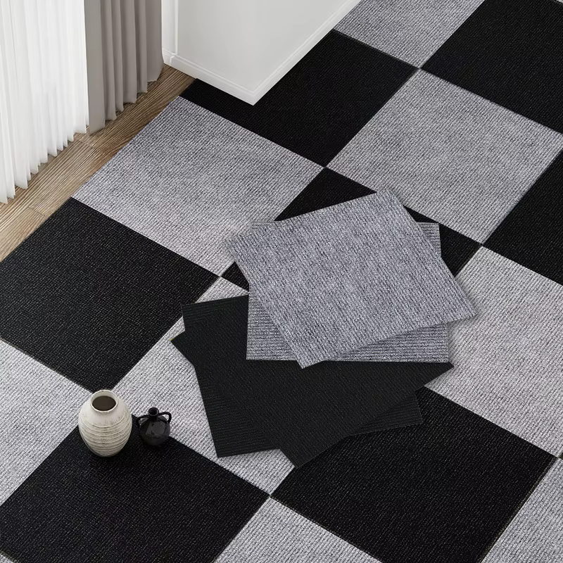 10 pièces de carreaux de sol en tapis de 30x30 cm