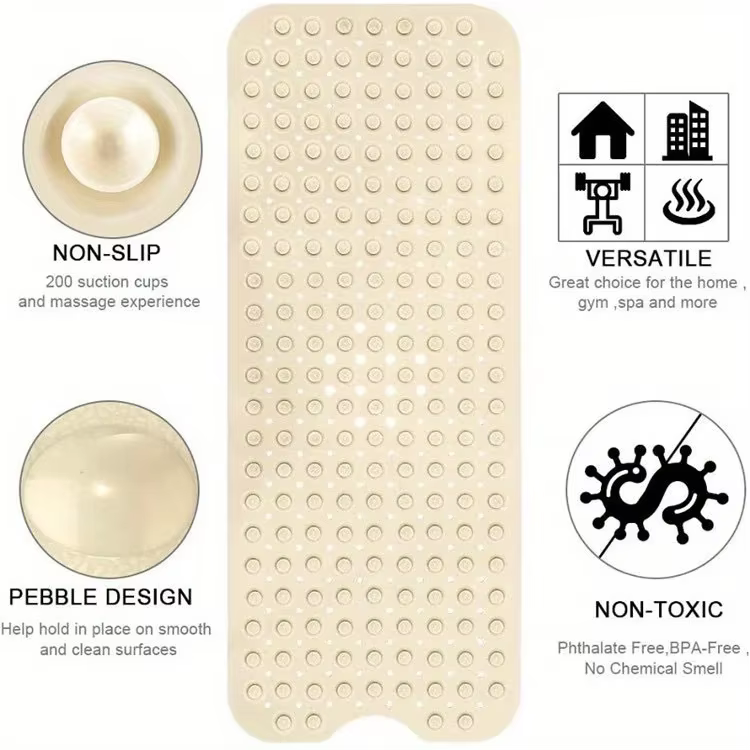 Tapis de baignoire antidérapant
