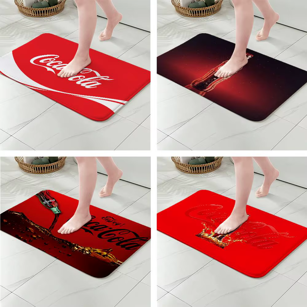 C-Coca c-cola tapis de sol salle de bain