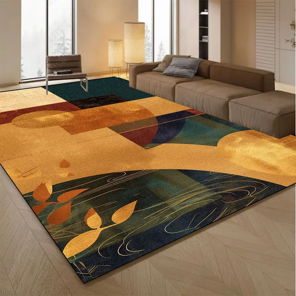 Grand Tapis de Luxe observateur et Doux pour la Maison