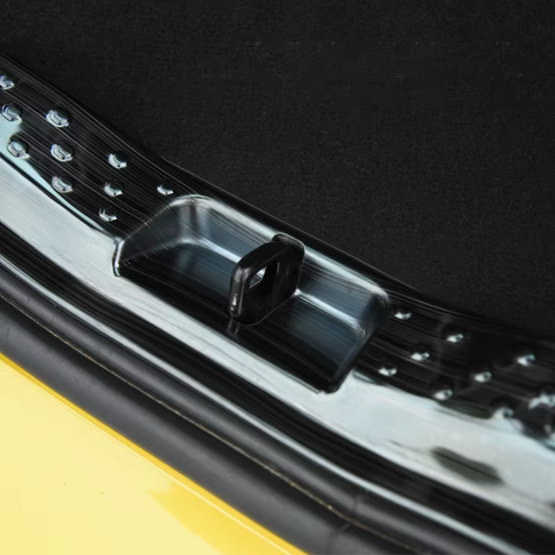 Pour Smart Forfour 453 2019 2018 2017 2016 2015 décoration extérieure de voiture panneau de Protection de garde arrière accessoires de plaque de coffre