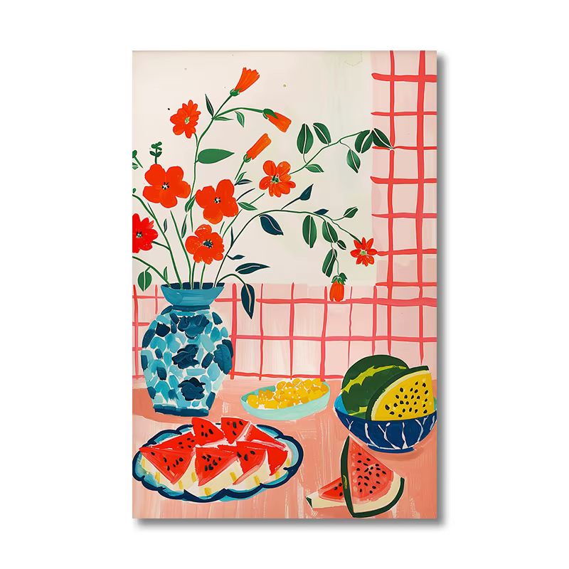 Affiche de décoration murale de cuisine imprimée Vintage