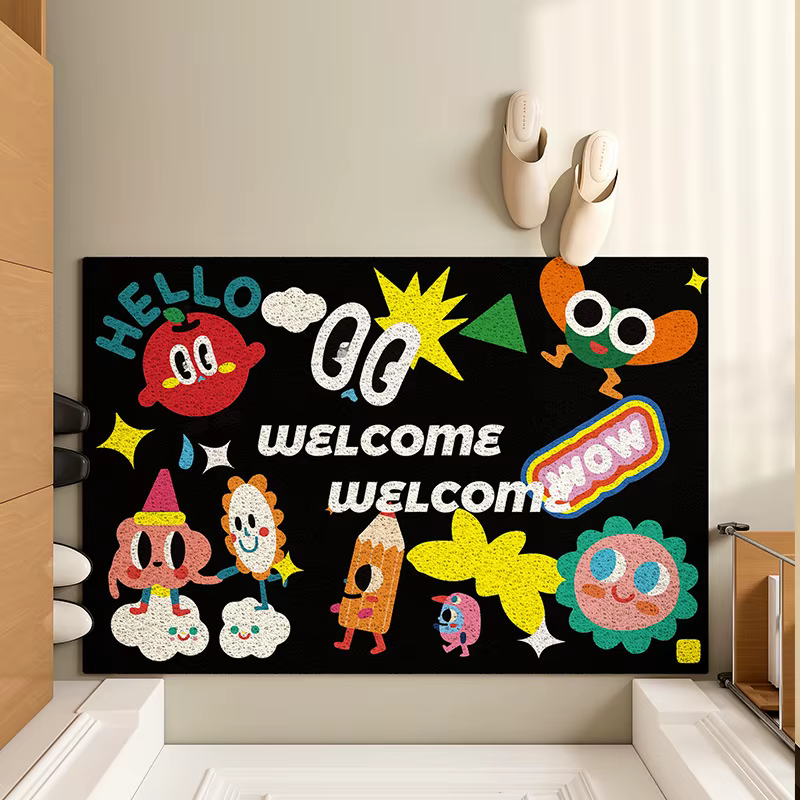 Paillasson d'entrée de bienvenue de Style Ins