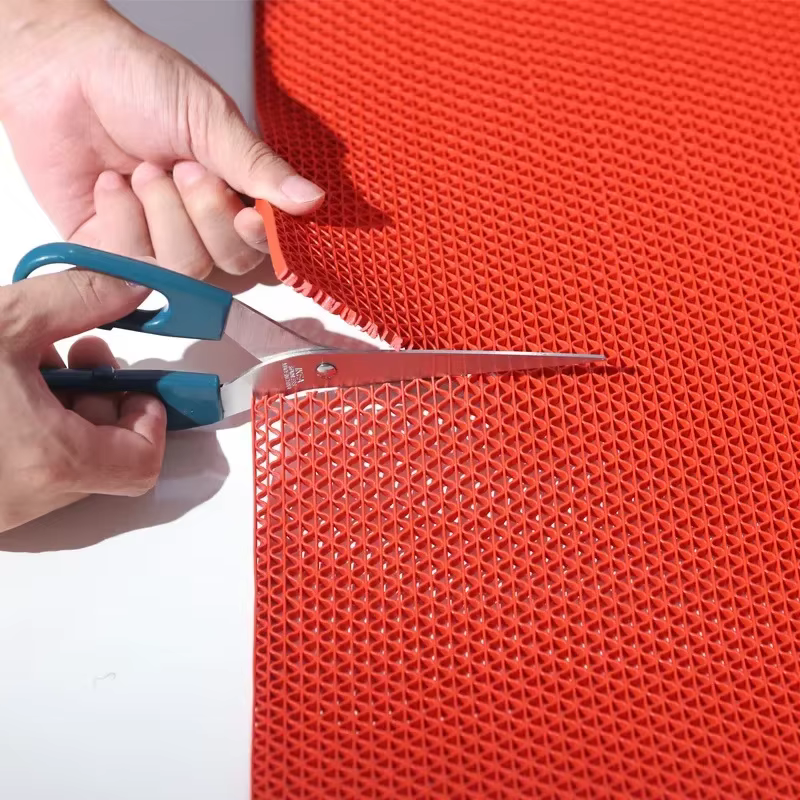 Tapis de sol antidérapants en plastique Pvc