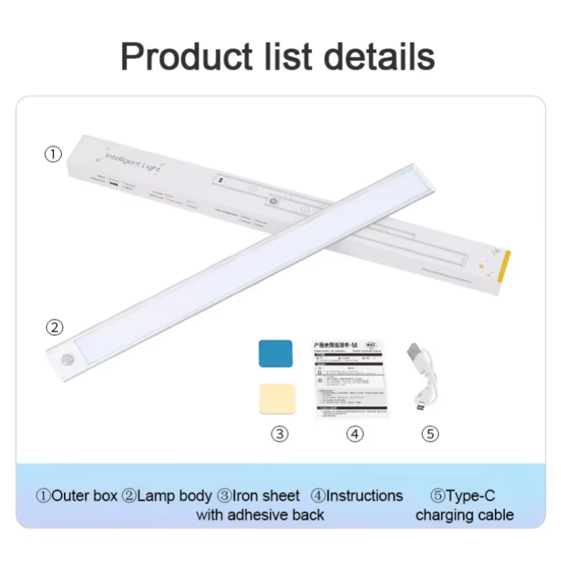 Veilleuse lumière LED sous armoire